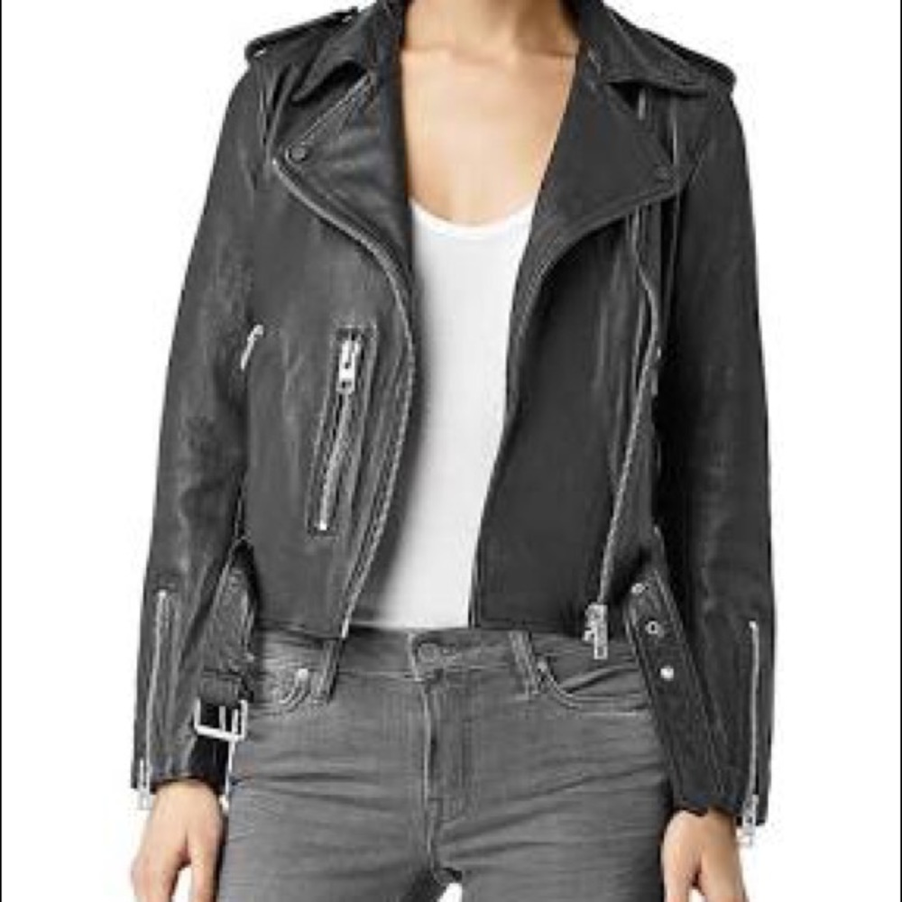 All Saints Leather Jacket